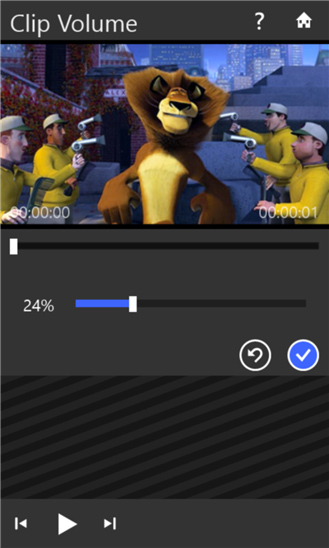 Movie Maker 8.1 for Windows Phone in 2014 – Clip Volume