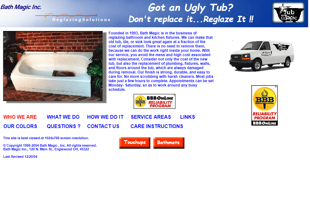 Ugly Tub in 2006