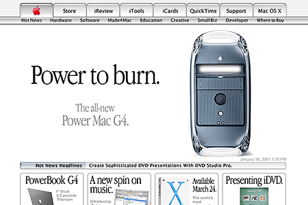 Apple 2001 shop