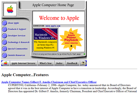 Web Design in the 90s