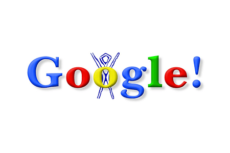 Google Doodle Burning Man