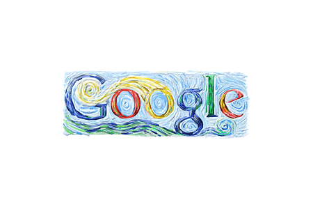 Google Doodle – Vincent van Gogh's 152nd Birthday March 29, 2005