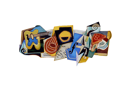 Google Doodle – Juan Gris' 125th Birthday March 23, 2012