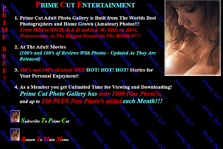 Prime Cut Entertainment in 1996