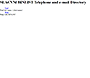SLAC website in 1991 – SLACVM BINLIST Telephone and e-mail Directory