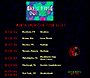 David Bowie's Outside website in 1995 – North American Tour Dates