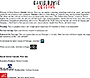 David Bowie's Outside website in 1995