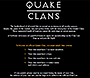 Id Software website in 1996 – Quake Clans