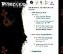 David Bowie website in 1997 – Site index
