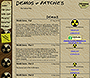 Fallout website in 1997 – Demos + Patches