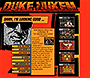 Duke Nukem website in 1998