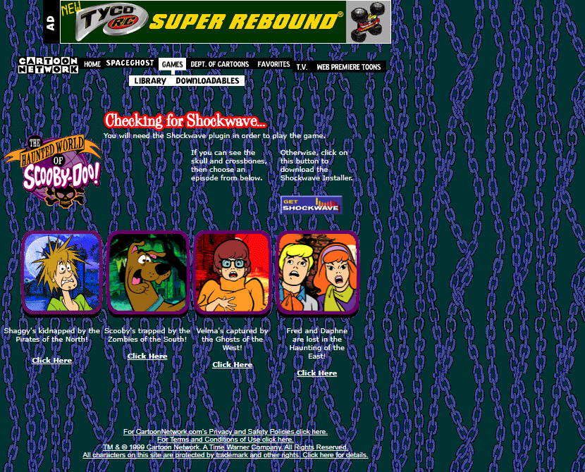 Cartoon Network in 2003 - Web Design Museum