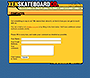 XEN Skateboard Co. website in 2000 – Contacts
