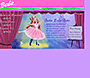 Barbie flash website in 2001 – Barbie loves Ballet