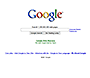 Google website in 2001