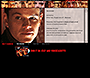 Ocean's Eleven flash website in 2001 – Matt Damon