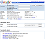 Google website in 2002 – Google Advanced Search