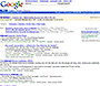 Google website in 2002 – Search Results