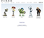 Pixar website in 2002 – Company Info