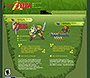 The Zelda Universe website in 2002 – Four Swords