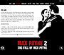 Max Payne 2 flash website in 2003 – The Game