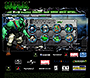 The Hulk Games flash website in 2003 – Screens