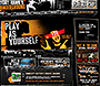 Tony Hawk’s Underground flash website in 2003