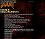 Doom 3 flash website in 2004 – System Requirements