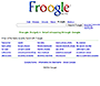 Google website in 2004 – Froogle