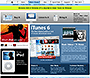 Apple website in 2005 – iPod + iTunes