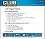 Club Penguin website in 2005 – Features