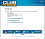 Club Penguin website in 2005 – Contact