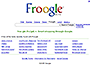 Google website in 2005 – Froogle