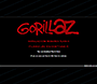 Gorillaz website in 2005 – Gorillaz.com requires Flash 6