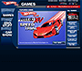 Hot Wheels website in 2005 – Games