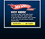 Hot Wheels website in 2005 – Splash Screen