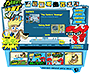 Kids' WB flash website in 2005 – Johnny Test