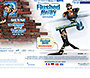 Flushed Away flash website in 2006 – Splash screen
