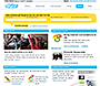 Skype website in 2006 – Share