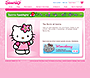 Sanrio flash website in 2007 – Sanrio Spotlight