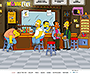 The Simpsons Movie flash website in 2007 – Moe's Tavern