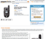 AmazonWireless website in 2009 – Motorola Tundra Phone
