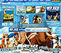 Ice Age: Dawn of the Dinosaurs flash website in 2009 – Mobile