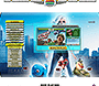 Monsters vs. Aliens flash website in 2009 – Games & Activities