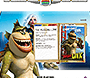 Monsters vs. Aliens flash website in 2009 – The Missing Link