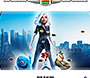 Monsters vs. Aliens flash website in 2009
