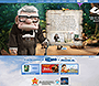 Up flash website in 2009 – Characters – Carl Fredricksen