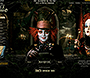 Alice in Wonderland flash website in 2010 – Characters