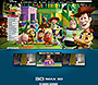 Toy Story 3 flash website in 2010 – Characters