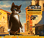 Puss in Boots flash website in 2011 – Kitty Softpaws
